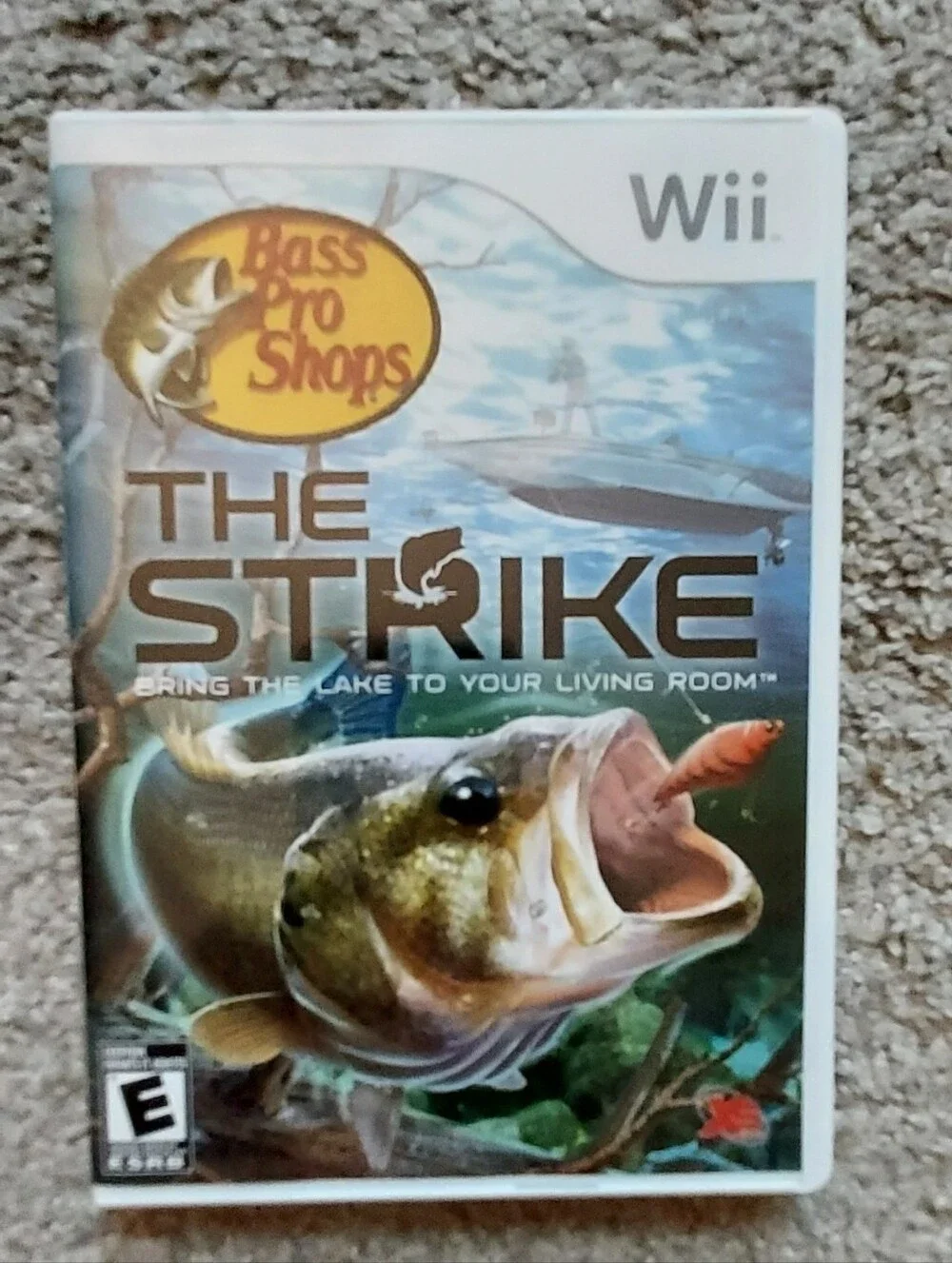 Bass Pro Shops The Strike Nintendo Wii  Complete Manual Tested Fishing Game